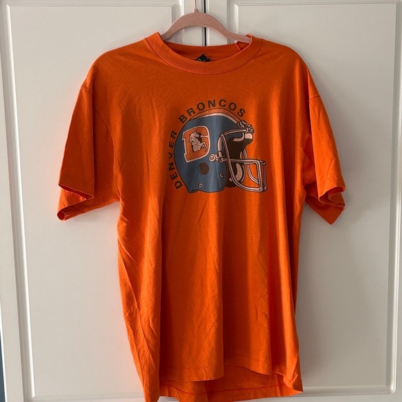 Screen Stars Other - Vintage Denver Broncos Orange T-Shirt